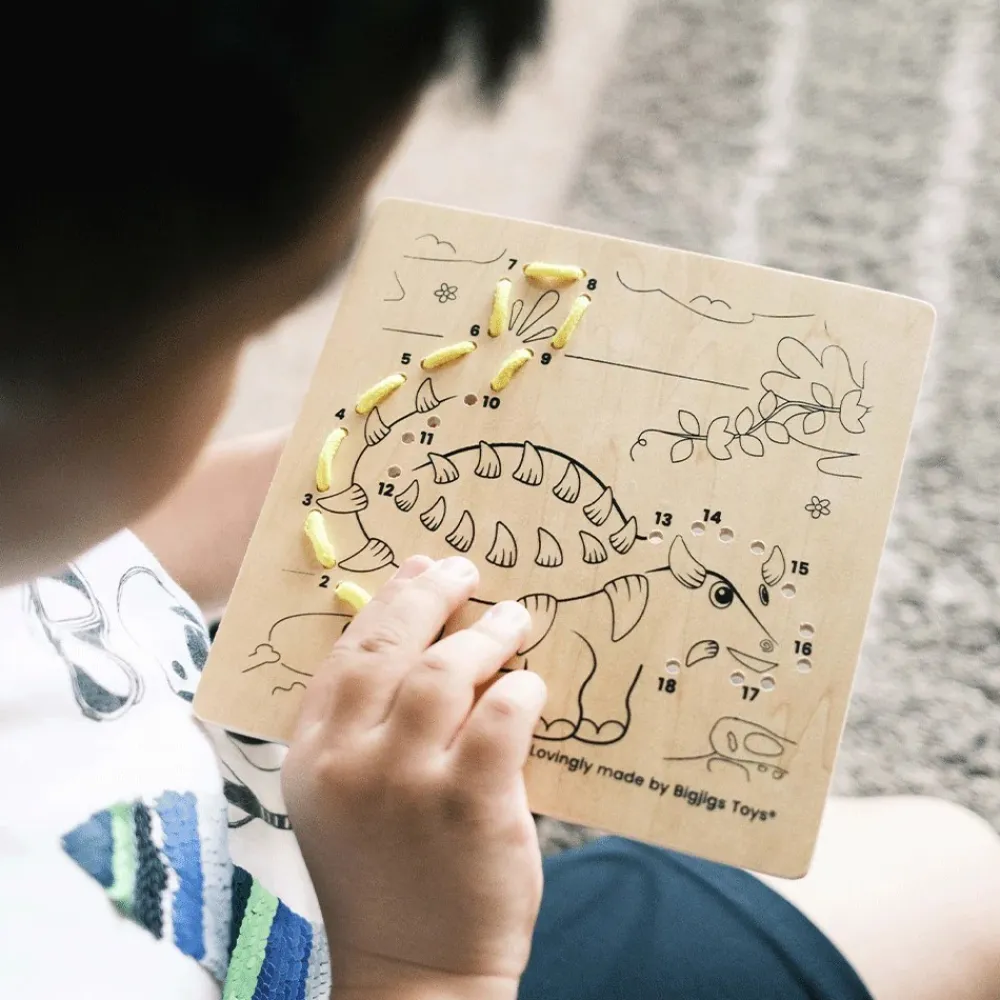 Clearance Lacing By Numbers Jungle Pre School|Creative Activities