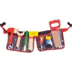 New Bigjigs Carpenters Red Tool Belt Role Play|Role Play