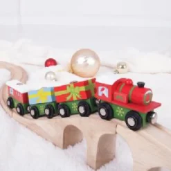 Hot Bigjigs Christmas Train Trains And Vehicles|Trains And Vehicles