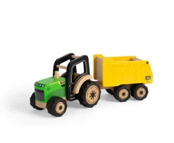 Discount BigJigs County Wooden Tractor and Trailer Set Model Tractors|Role Play