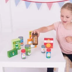 Best Bigjigs Cupboard Groceries Role Play|Pre School