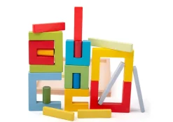 Sale BigJigs Doorways, Cylinders and Planks Wooden Blocks Pre School|Creative Activities