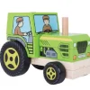Outlet Bigjigs Stacking Tractor Model Tractors|Pre School