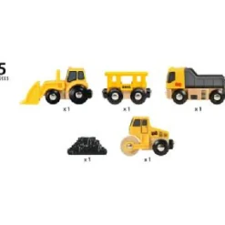 Outlet World - Construction Vehicles Train Set 33658 Trains And Vehicles|Pre School