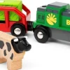 Hot World Farm Battery Train, Carriage and Cow 36018 Trains And Vehicles|Train Sets