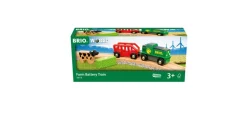 Hot World Farm Battery Train, Carriage and Cow 36018 Trains And Vehicles|Train Sets
