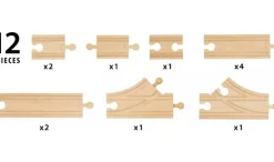 New World Starter Track Pack B 36099 Train Tracks|Role Play