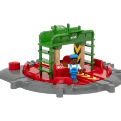 Discount World Turntable and Figure 33476 Train Tracks|Train Accessories