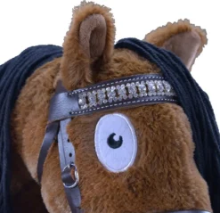 Sale Crafty Ponies Hobby Horse Bridle with spare Crystal Browband Role Play|Pre School