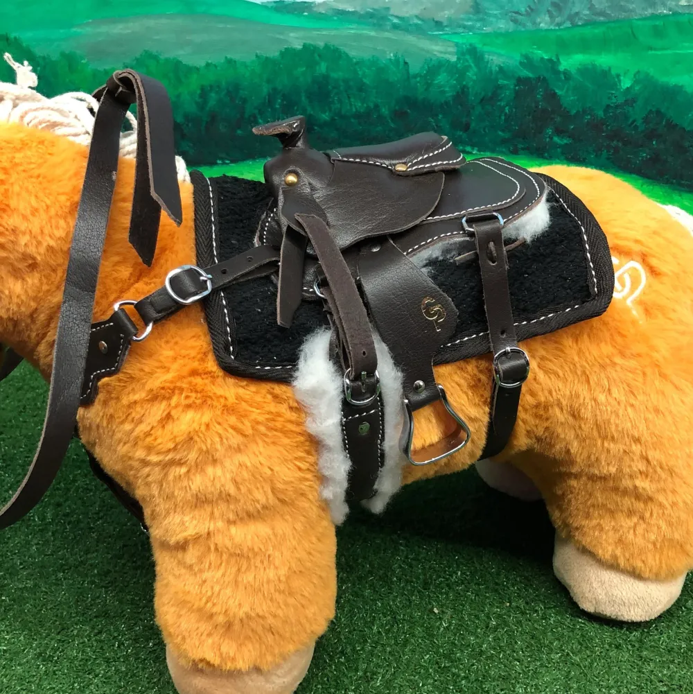 Sale Crafty Ponies Western Leather Tack Set with Saddle Pad Role Play|Model Animals