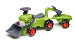 New Age 1+ Claas Baby Tractor with Loader, Back Hoe and Trailer Trucks|Ride Ons