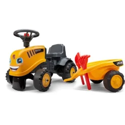 New Age 1+, My First JCB Tractor and Trailer with Rake and Shovel 251C Trucks|Pre School