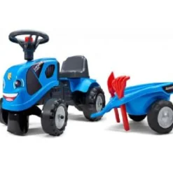 Hot Age 1+, My First Landini Tractor and Trailer with Rake and Shovel 250C Pre School