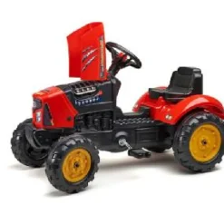 Hot Age 3+, Super Charger Red Tractor with Trailer 2020AB Trucks|Ride Ons