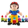 Hot Fiesta Snow White and Seven Dwarfs Hand Puppet Hand Puppets