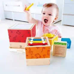 Outlet Wooden Musical Instrument Stacking Set Pre School|Musical Toys