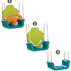 Discount Baby Seat Growable Type with Adjustable Poly Hemp Ropes Pre School|Swing Accessories