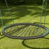 Nest Swing Oval Black / Green Swings|Swing Accessories