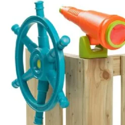 Hot Ships Large Steering Wheel Turquoise Role Play|Climbing Accessories