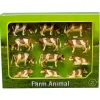 Sale Brown and White Cows Pack of 12 Pre School|Model Animals