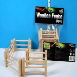 New Pack of 6 Wooden Fences 1:32 Scale Wooden Farms|Role Play