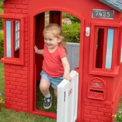 Clearance Cape Cottage Red/Black Pre School|Houses