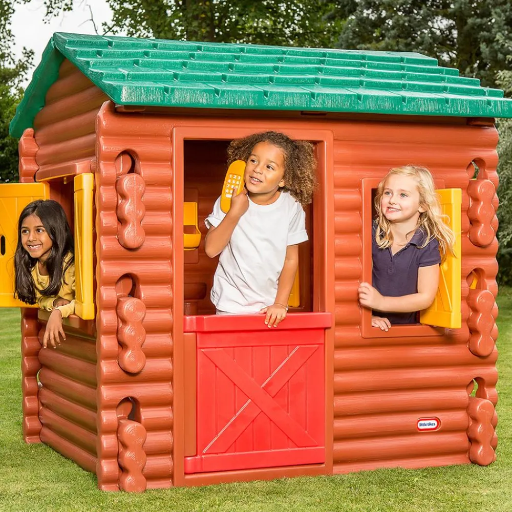 Outlet Log Cabin Playhouse Houses