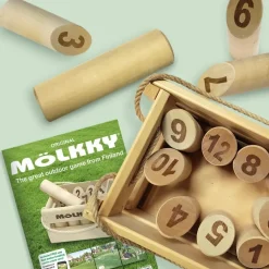 New Molkky Crate Skittle Game Garden Toys And Tools|Games