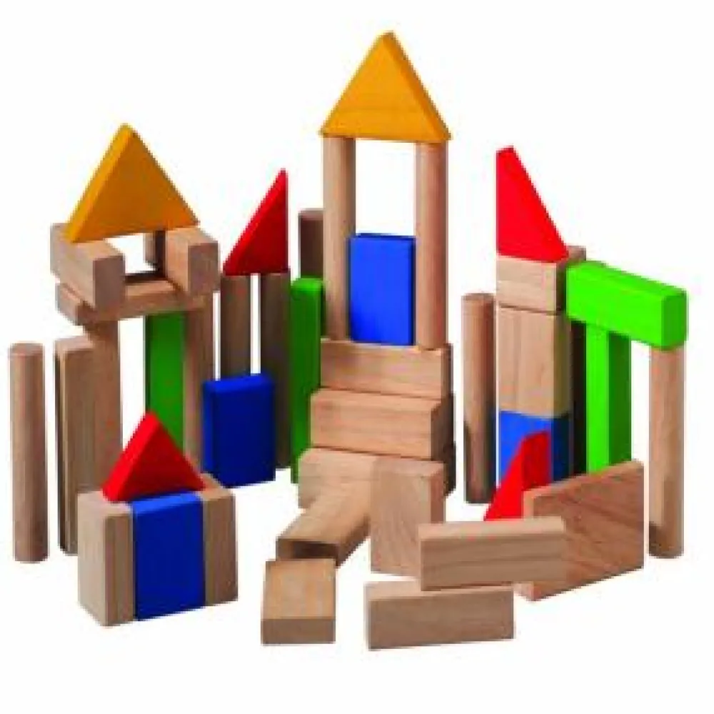 Best 50 Wooden Building Blocks Creative Activities