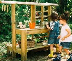 Best Discovery Mud Pie Wooden Kitchen Role Play|Pre School