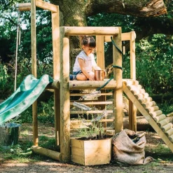 Discount Discovery Woodland Treehouse Water Play|Climbing Frames