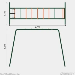 New Metal Monkey Bars Climbing Frame Sports|Climbing Frames