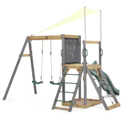 Siamang Wooden Play Centre Climbing Frame and Swing Slides|Climbing Frames