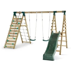Best Woolley Monkey Swing and Wooden Climbing Frame with Slide Swings|Slides