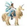 Outlet Eyela Riding on Golden Unicorn Bayala Role Play|Model Figures