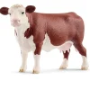 Hot Hereford Cow Model Animals