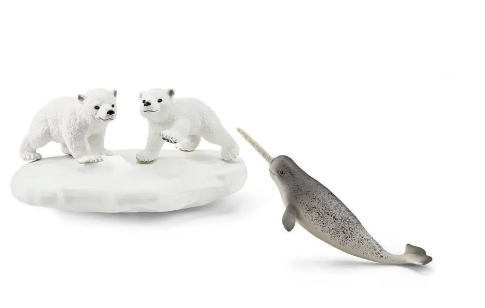 New Polar Playground with Bear Cubs and Narwhale Set 42531 Pre School|Role Play