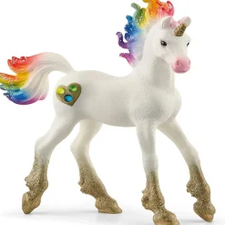 Rainbow Love Unicorn Foal Model Animals|Role Play