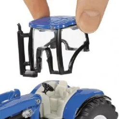 Online New Holland Tractor with Front Loader and Strautmann Fodder Mixer 1 : 50 Scale Pre School|Model Tractors