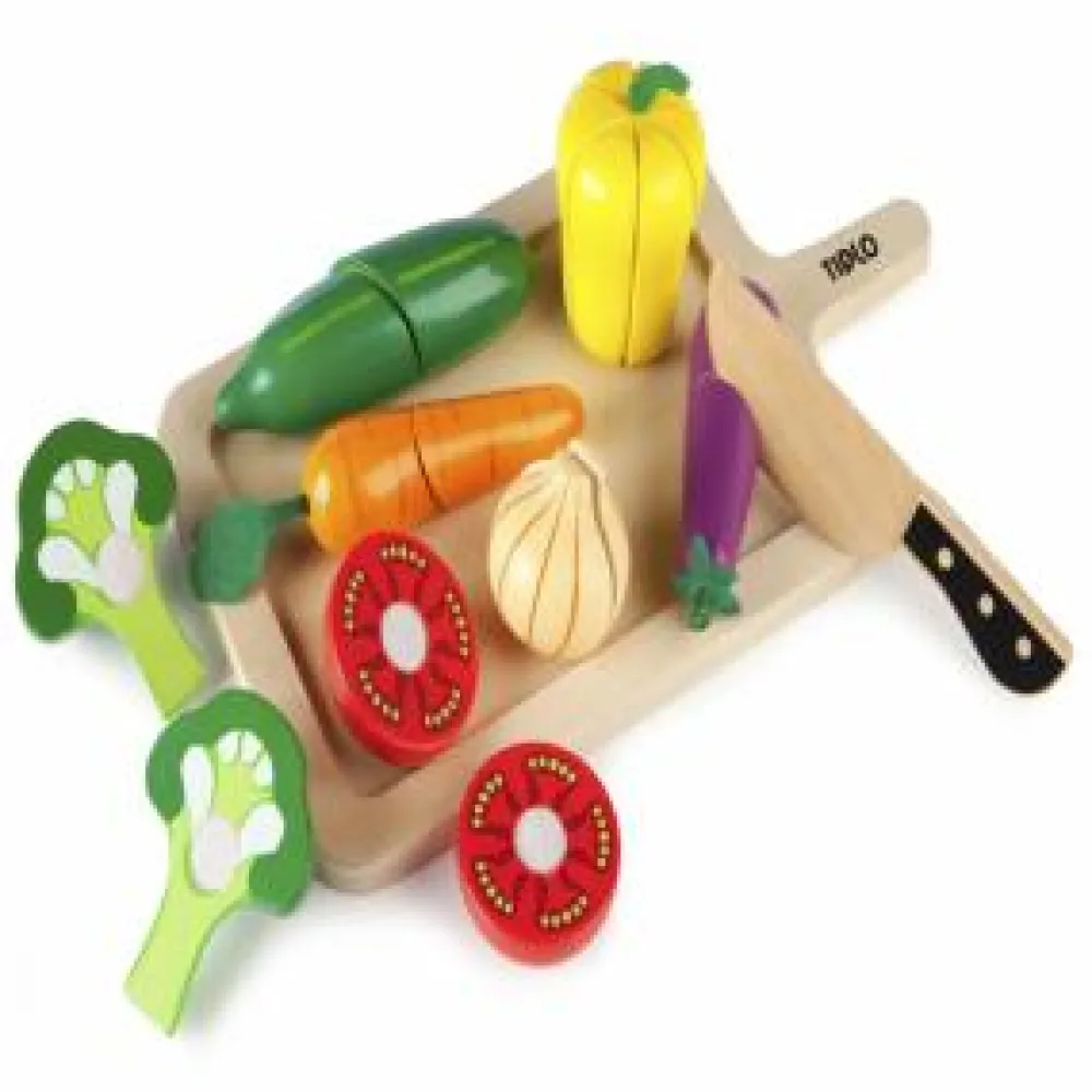 Hot Cutting Vegetables Set Role Play|Pre School