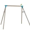 New Compact Wooden Swing Frame Double Swings|Swings