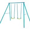 Outlet Double Metal Swing Set Swings