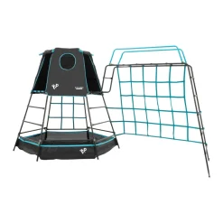 Hot Explorer Climbing Frame Black with Monkey Bridge Black Pre School|Climbing Frames