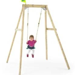 Best Forest Single Wooden Swing Frame Swings|Swings