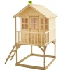 Outlet Hill Top Wooden Tower Playhouse Pre School|Houses