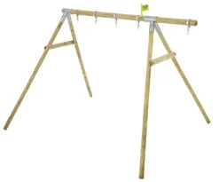 Hot Knightswood Wooden Swing Frame Double and Extension Swings|Swings