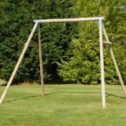 Outlet Knightswood Wooden Swing Frame Double Swings|Swings