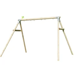 Best Knightswood Wooden Swing Frame Triple Swings|Swings