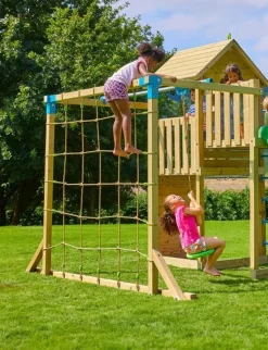 Skywood Skyline Cargo Net and Wooden Frame Climbing Frames|Climbing Accessories