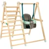 Hot Wooden Climb and Swing Frame Pre School|Pre School